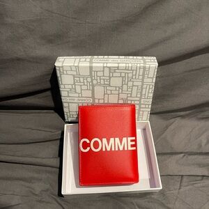 Comme Des Garcons Red Card Holder/Wallet